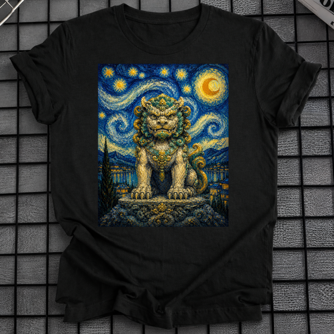 HAETAE GUARDIAN VAN GOGH T-SHIRT