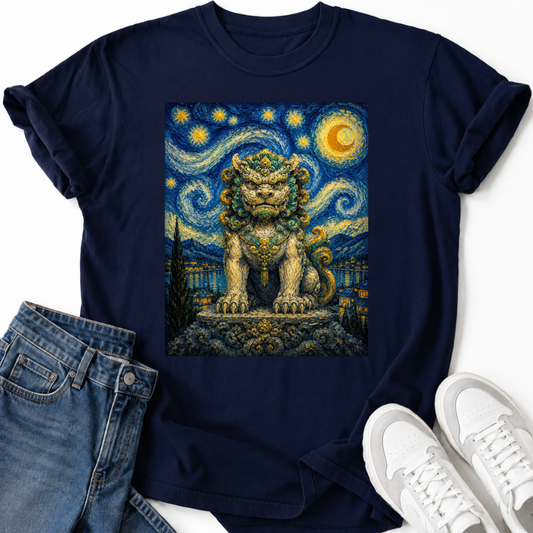 HAETAE GUARDIAN VAN GOGH T-SHIRT