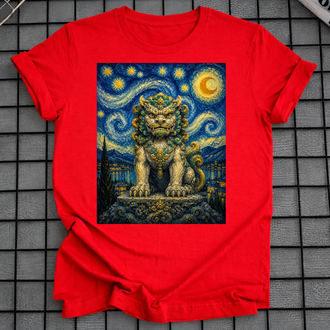 HAETAE GUARDIAN VAN GOGH T-SHIRT