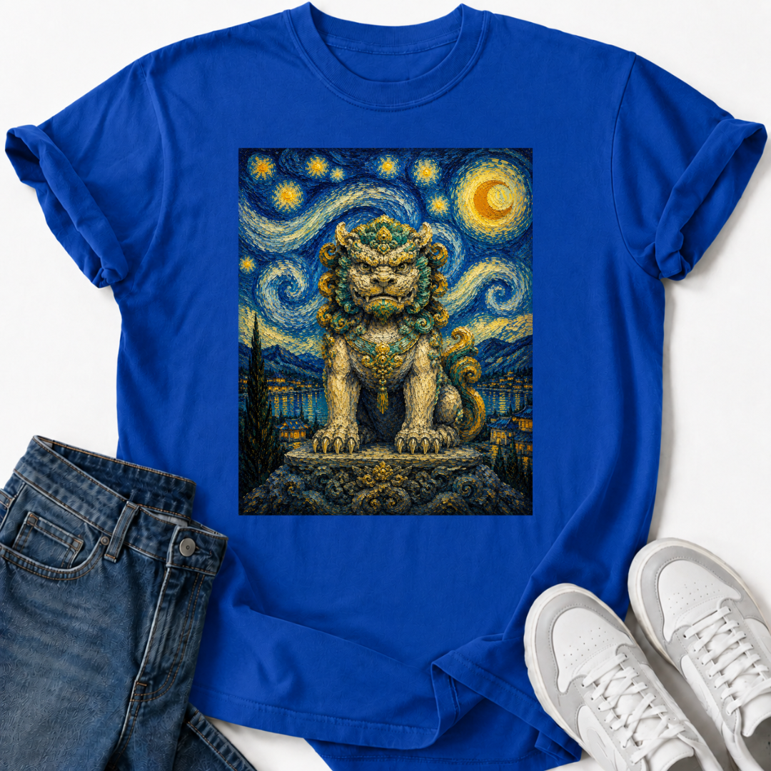 HAETAE GUARDIAN VAN GOGH T-SHIRT