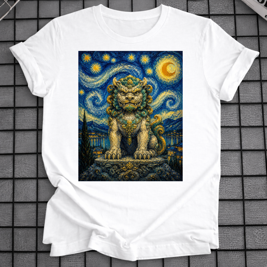 HAETAE GUARDIAN VAN GOGH T-SHIRT