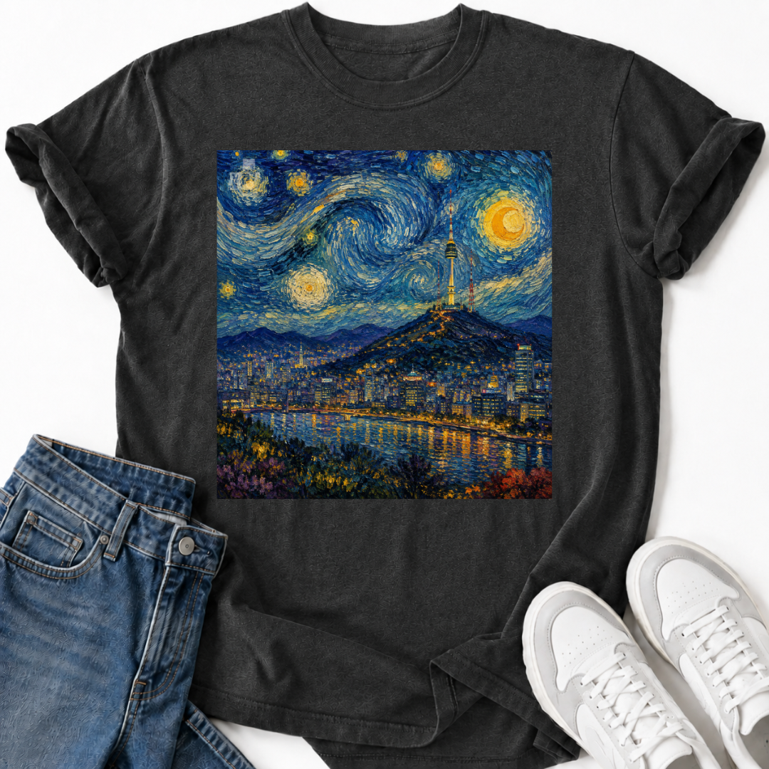 SEOUL STARRY NIGHT T-SHIRT