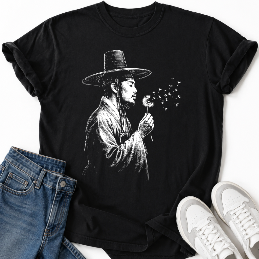 BLOWING DANDELION T-SHIRT