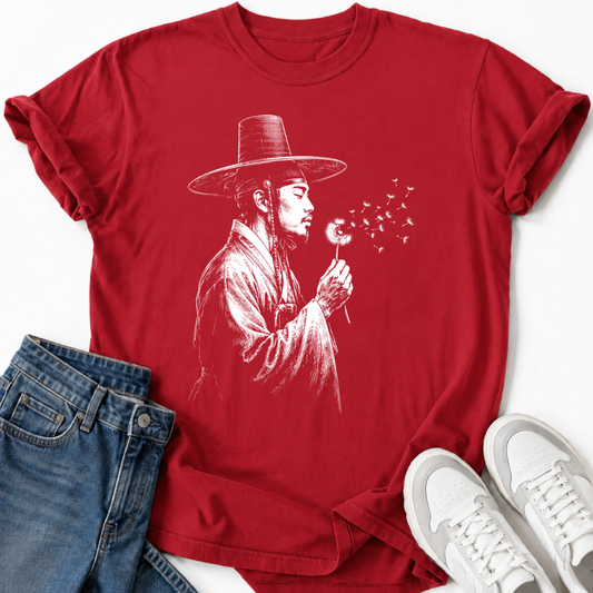 BLOWING DANDELION T-SHIRT