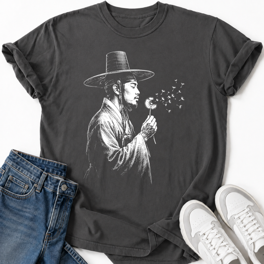 BLOWING DANDELION T-SHIRT