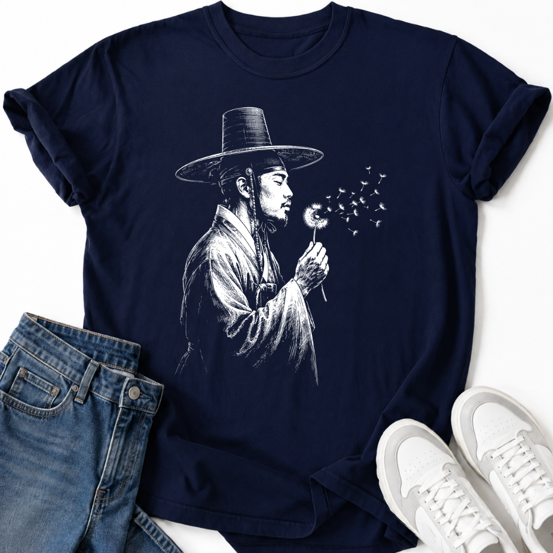 BLOWING DANDELION T-SHIRT