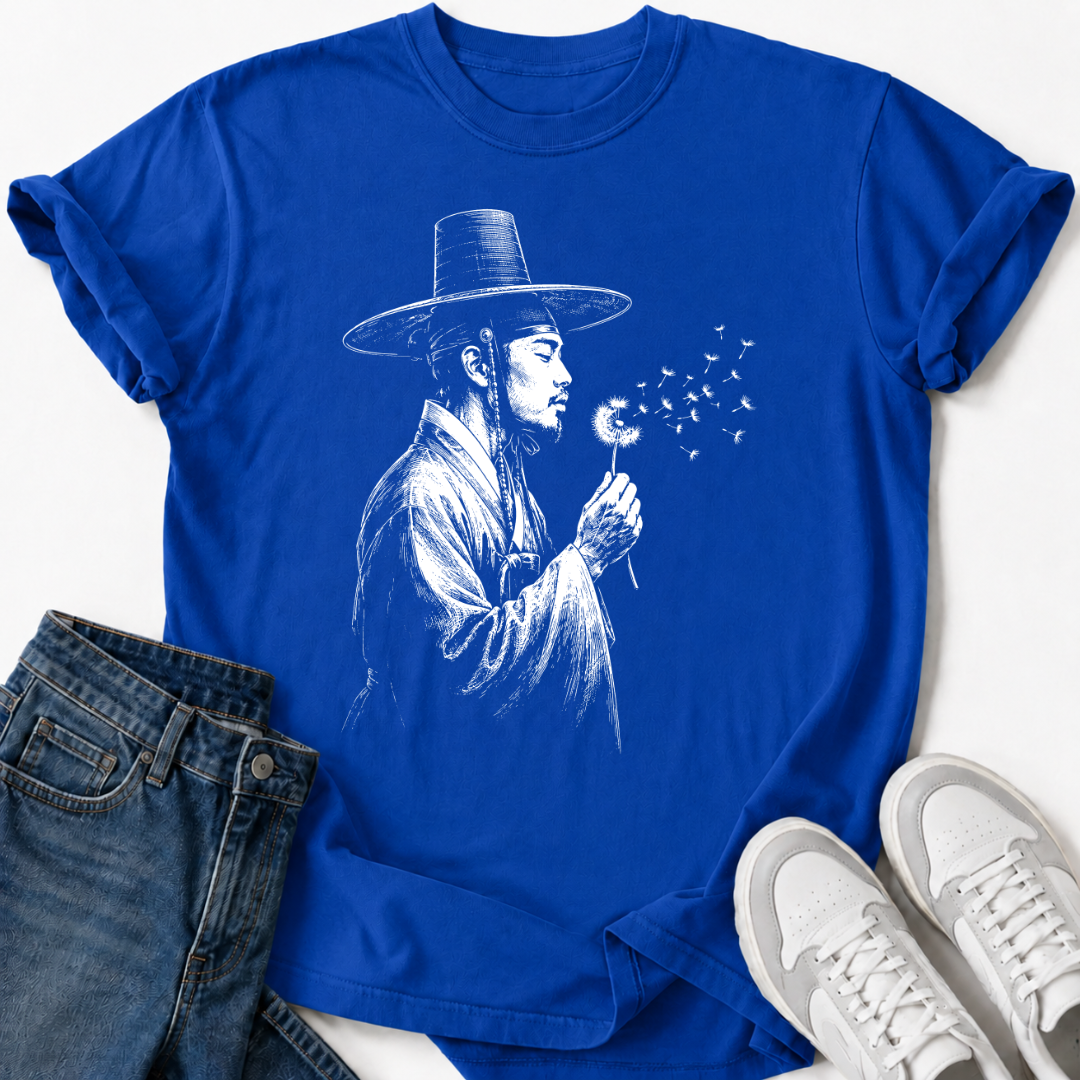 BLOWING DANDELION T-SHIRT