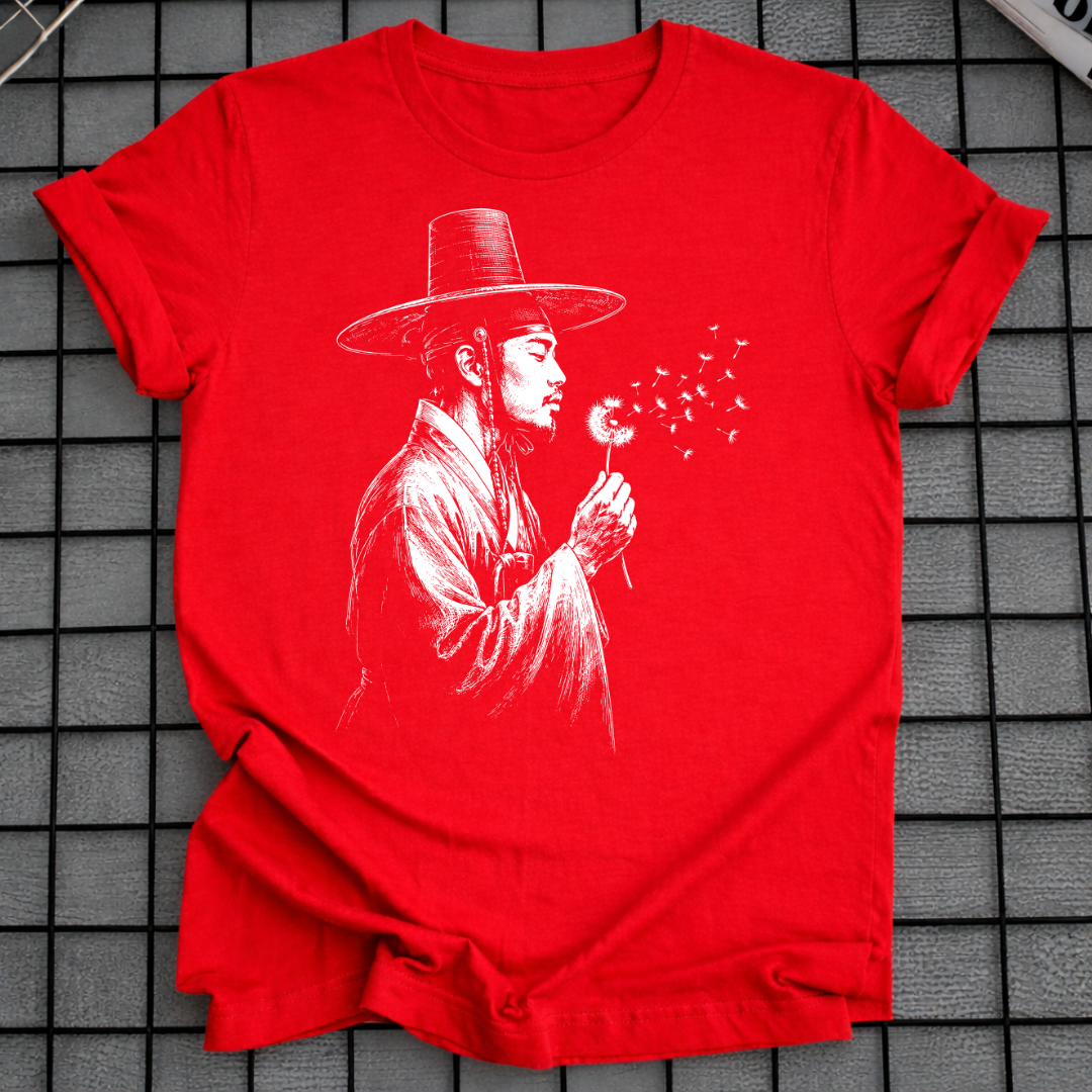 BLOWING DANDELION T-SHIRT