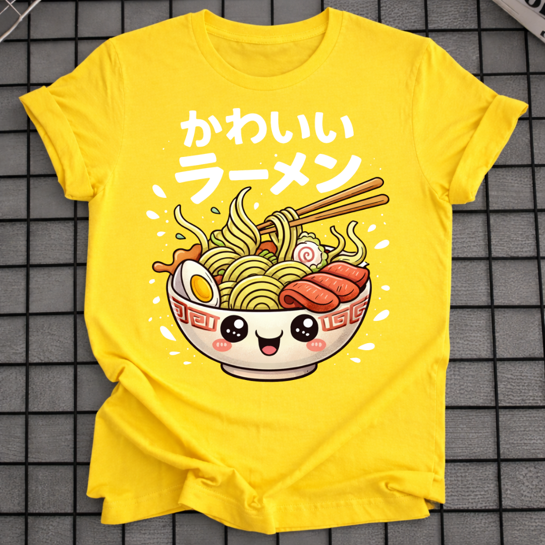 KAWAII NUDELSCHALE T-SHIRT