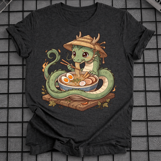 DRAGON EATING NOODLE T-SHIRT