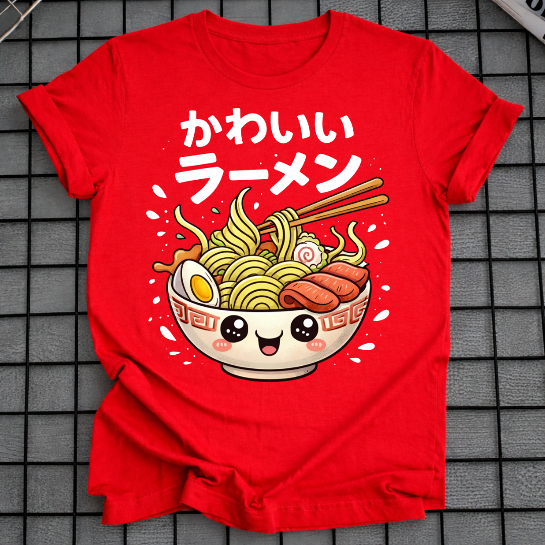 KAWAII NUDELSCHALE T-SHIRT