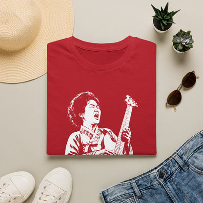 T-Shirt — Vintage Rock Guitarist Graphic Tee