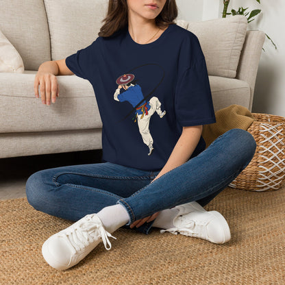 Cowboy Roper Graphic T-Shirt — Western Rodeo Roping Design
