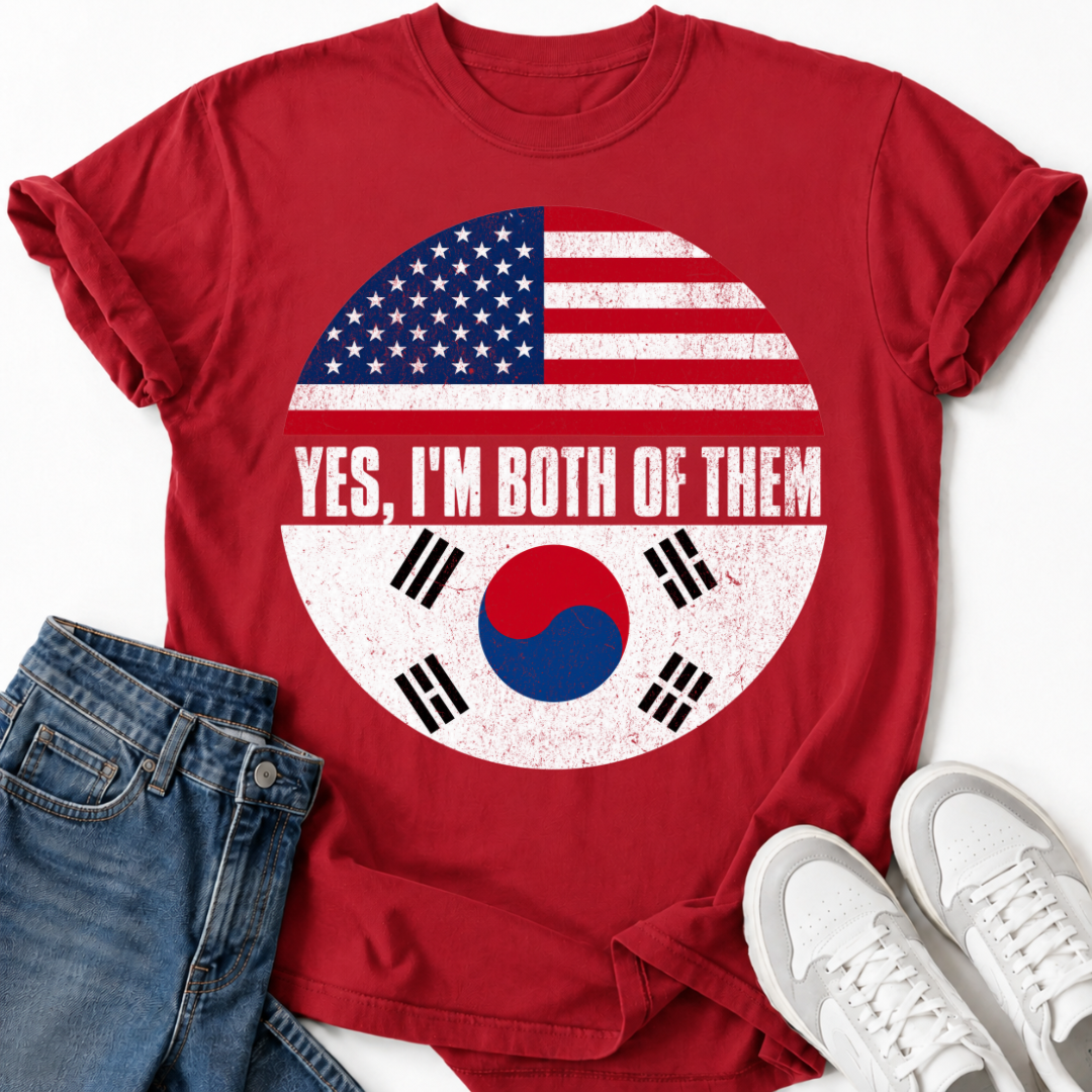 YES I'M BOTH OF THEM T-SHIRT