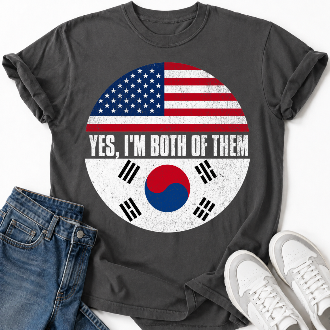 YES I'M BOTH OF THEM T-SHIRT