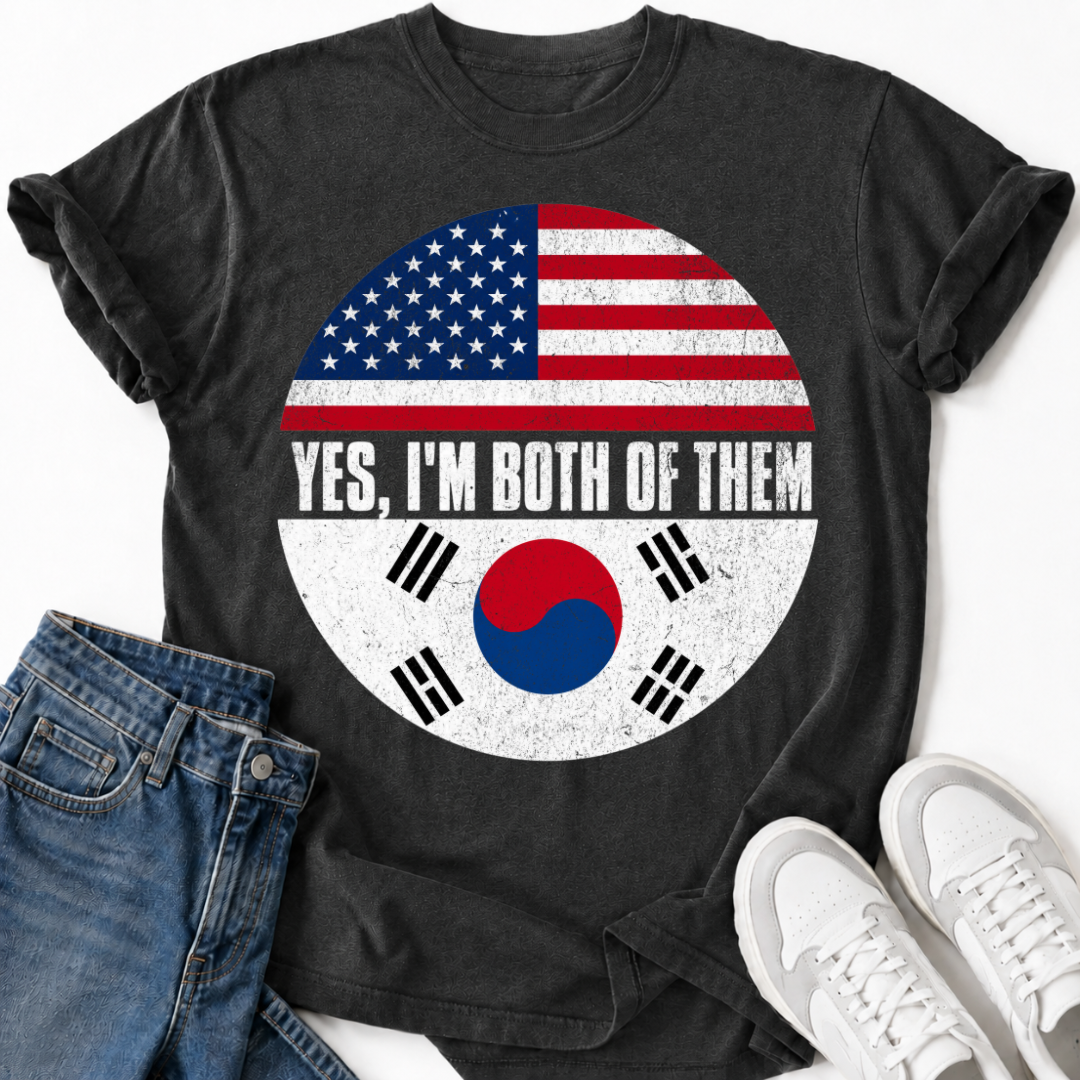 YES I'M BOTH OF THEM T-SHIRT