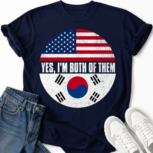 YES I'M BOTH OF THEM T-SHIRT
