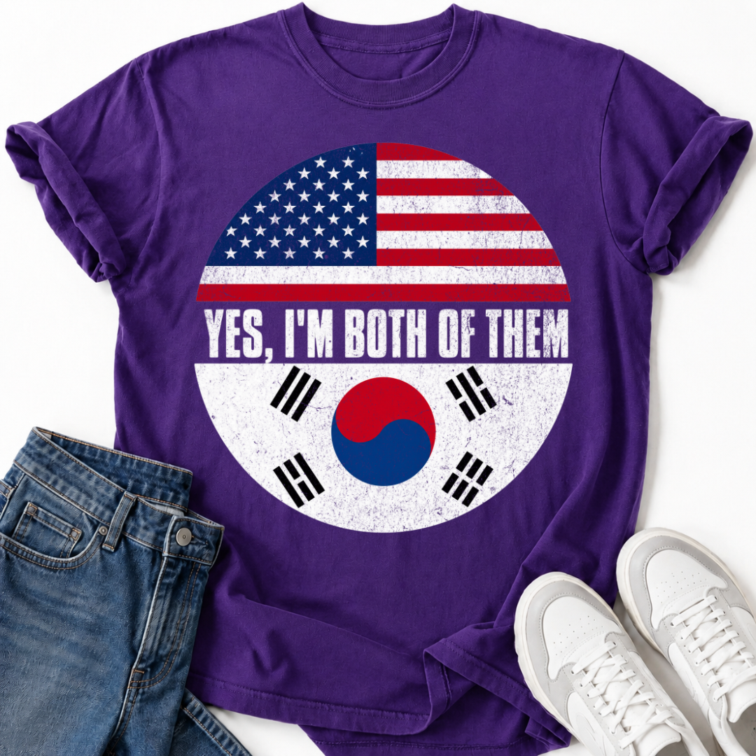 YES I'M BOTH OF THEM T-SHIRT