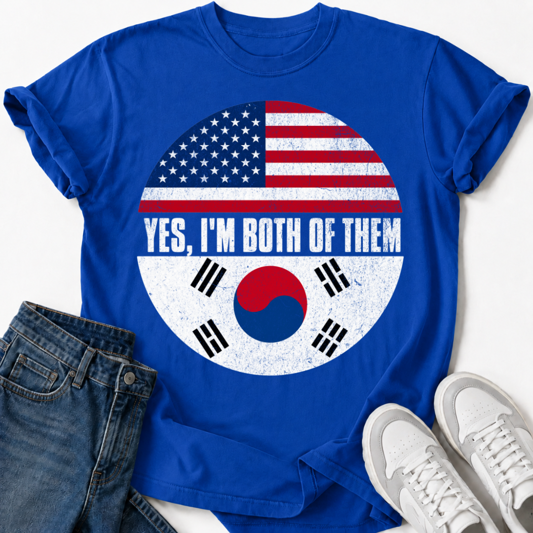 YES I'M BOTH OF THEM T-SHIRT
