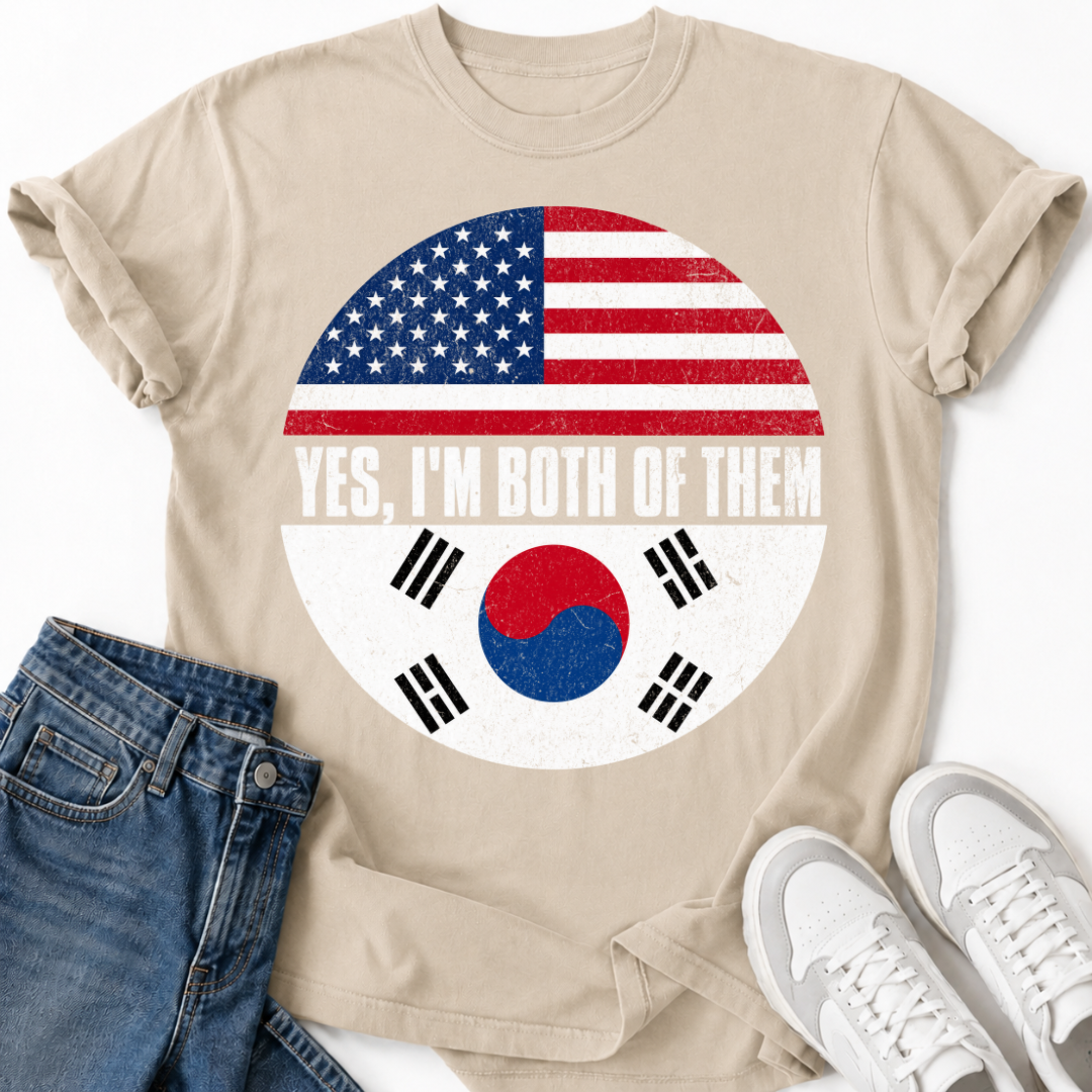 YES I'M BOTH OF THEM T-SHIRT
