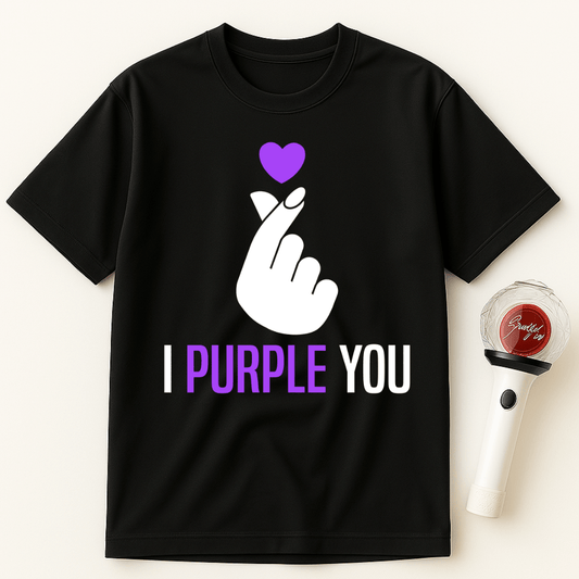 I PURPLE YOU K-POP UNISEX T-SHIRT