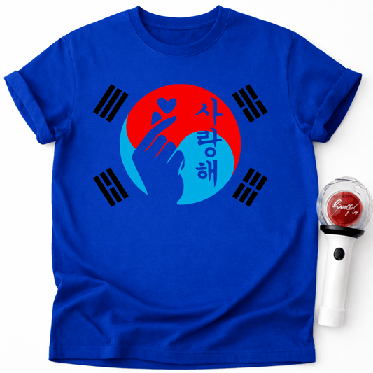 K-POP KOREA FLAG T-SHIRT
