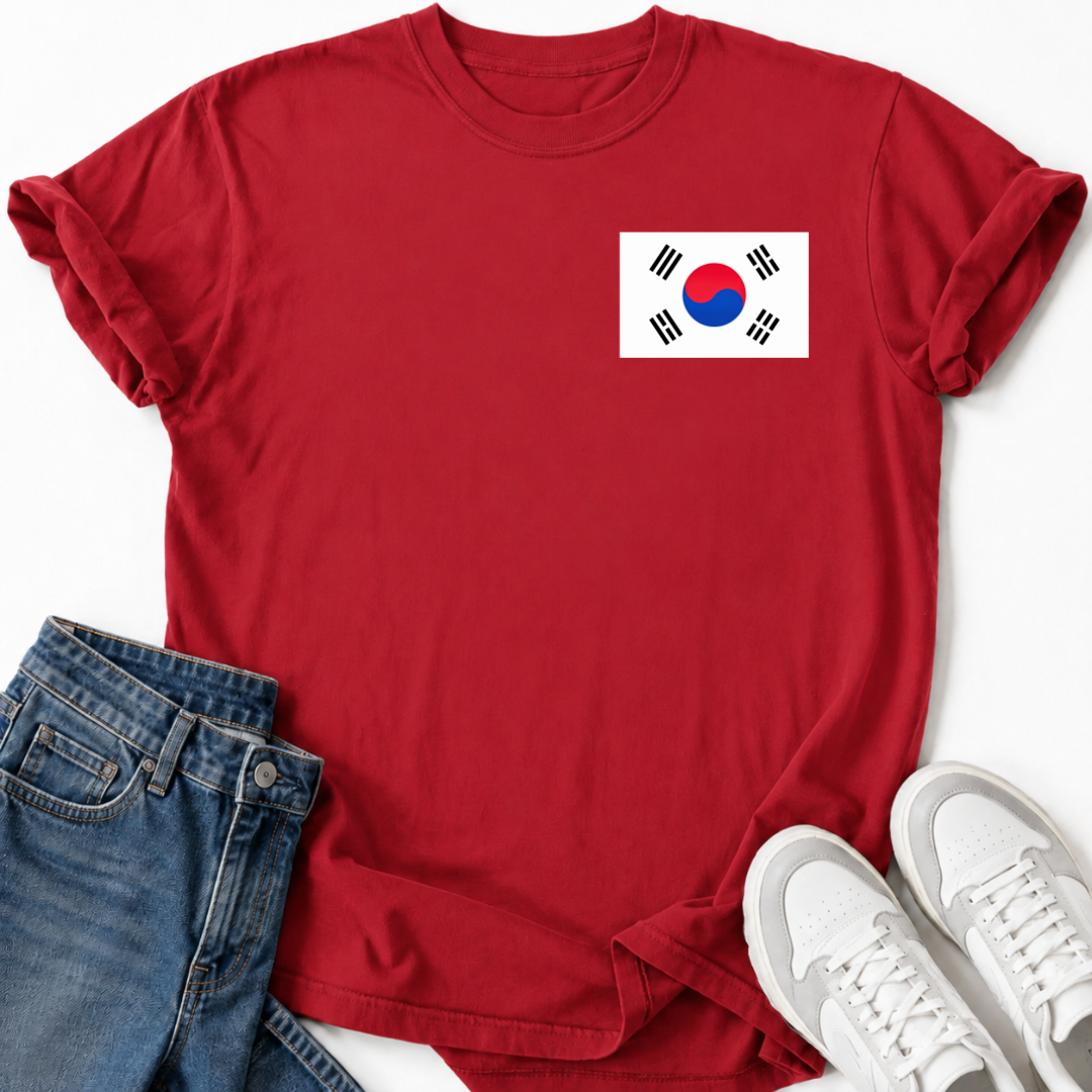 SOUTH KOREA POCKET T-SHIRT
