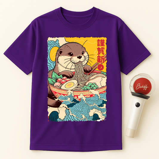 OTTER RAMEN JAPANESE UNISEX T-SHIRT