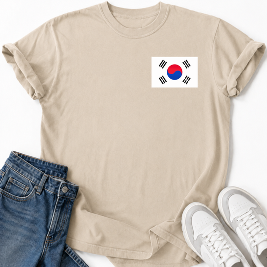 SOUTH KOREA POCKET T-SHIRT