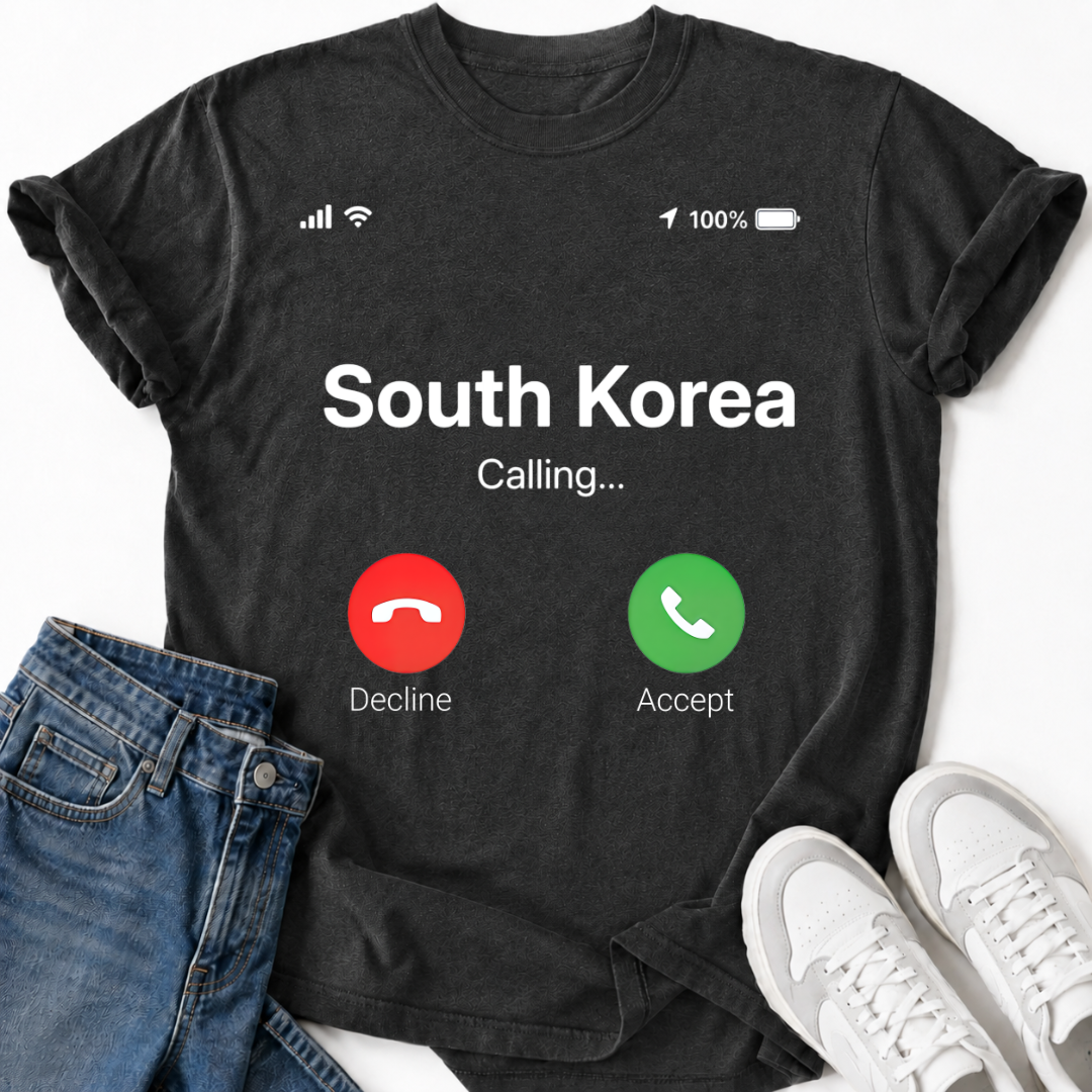 SOUTH KOREA CALLING T-SHIRT