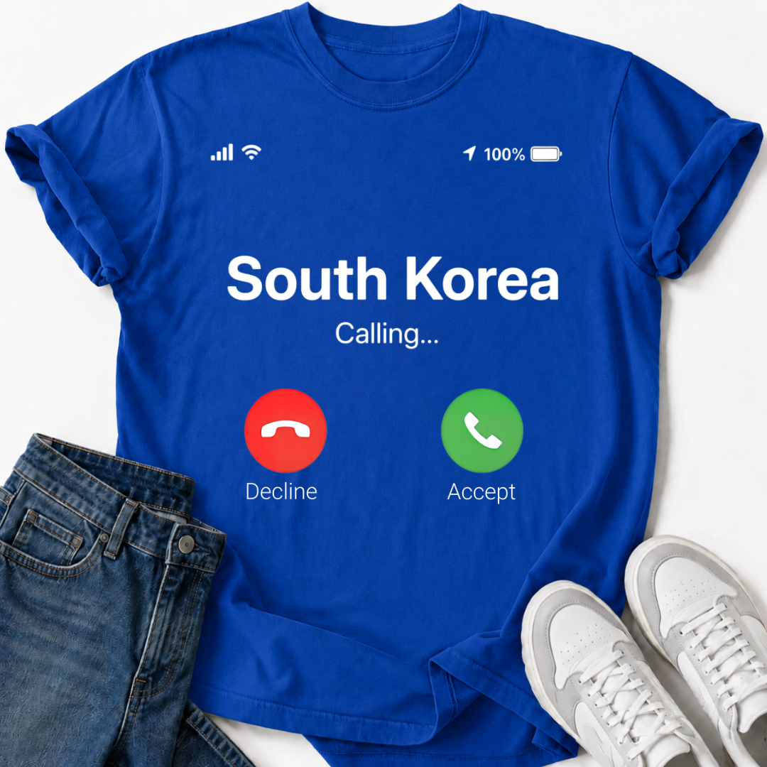 SOUTH KOREA CALLING T-SHIRT