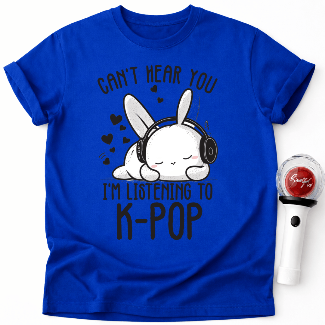 KANN DICH NICHT HÖREN, ICH HÖRE K-POP T-SHIRT