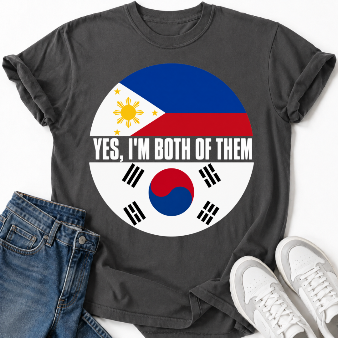 KOREAN PHILIPPINES FLAG T-SHIRT