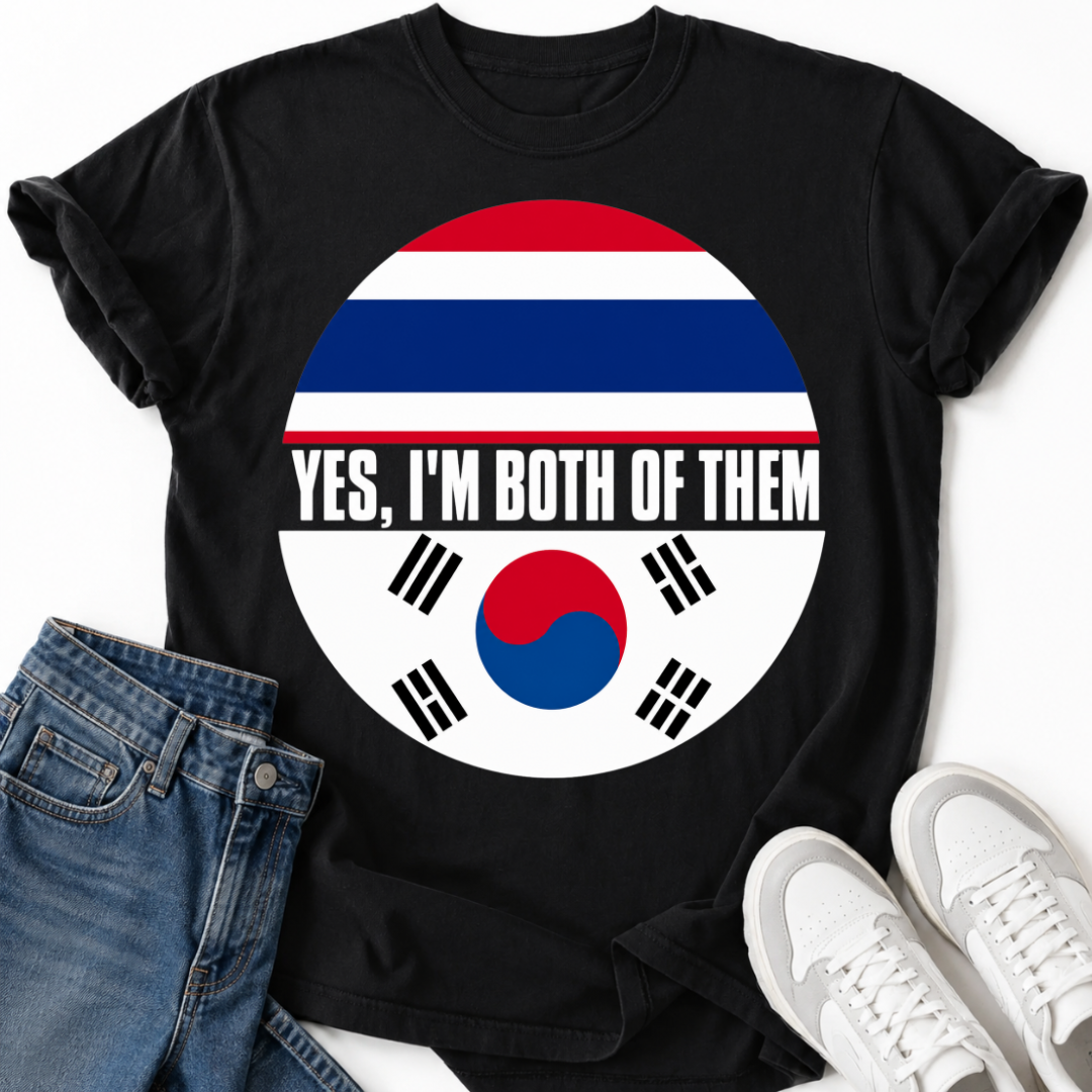 KOREAN THAI FLAG T-SHIRT