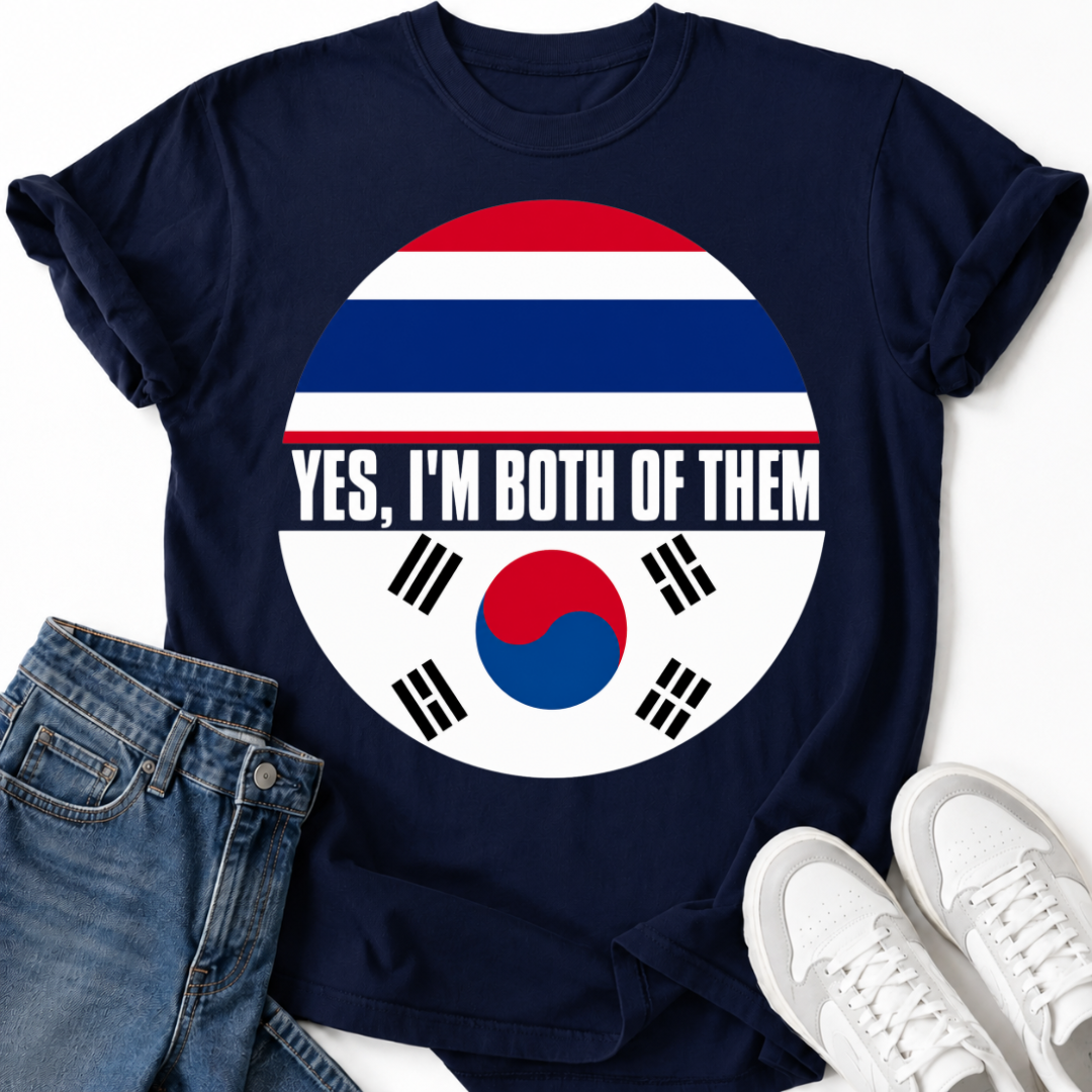 KOREAN THAI FLAG T-SHIRT