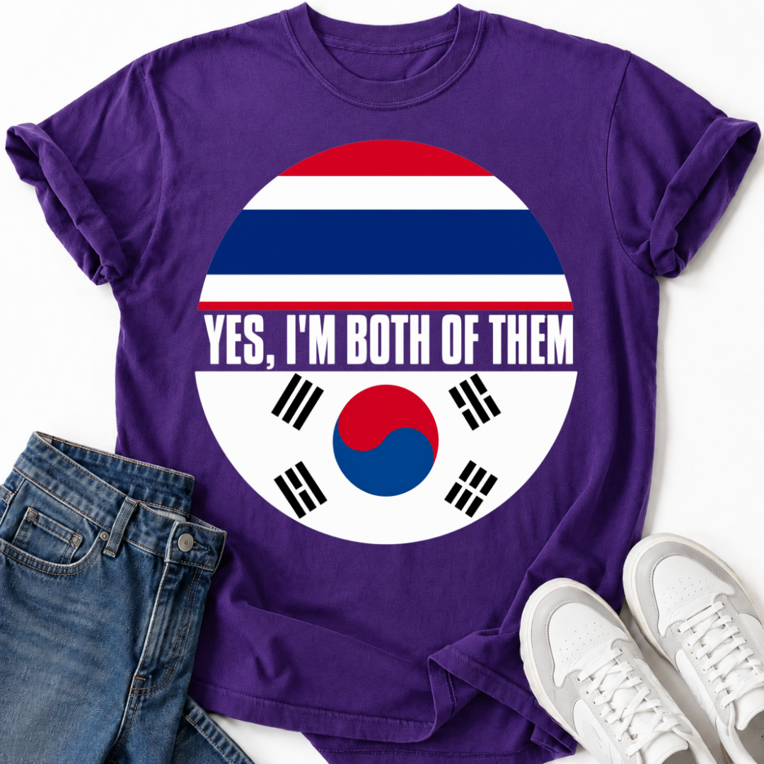 KOREAN THAI FLAG T-SHIRT