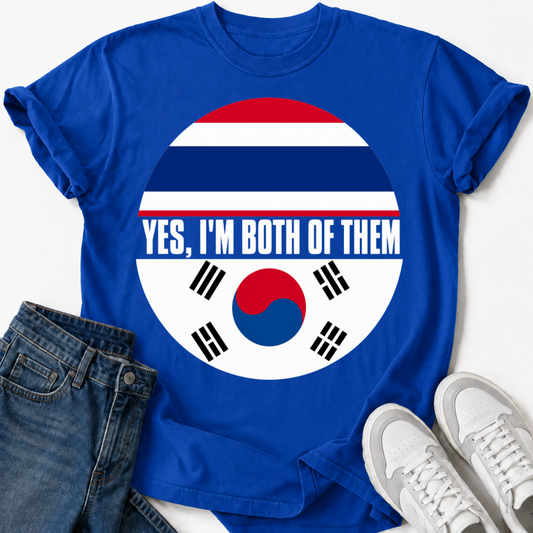 KOREAN THAI FLAG T-SHIRT