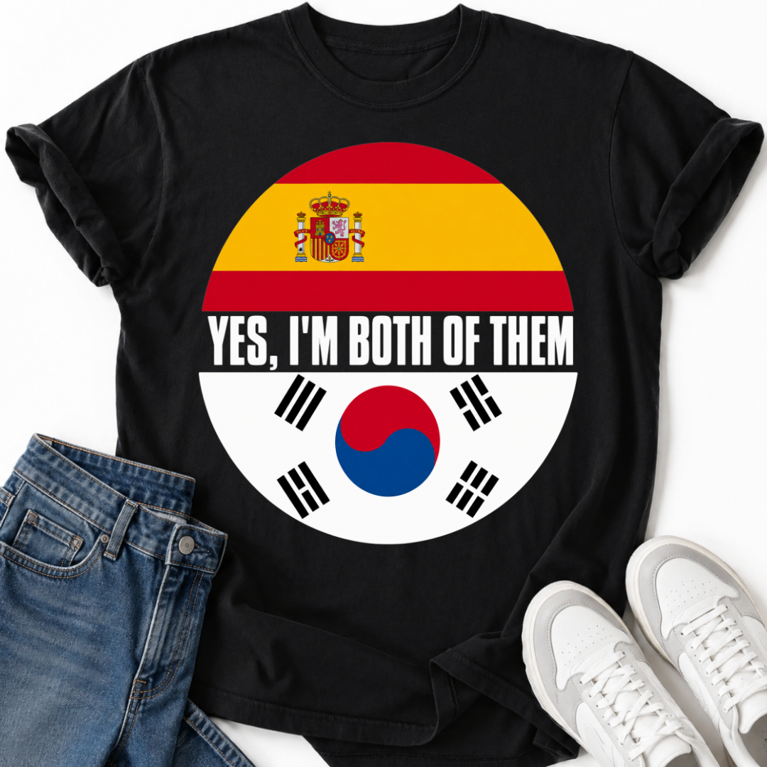 KOREAN SPANISH FLAG T-SHIRT