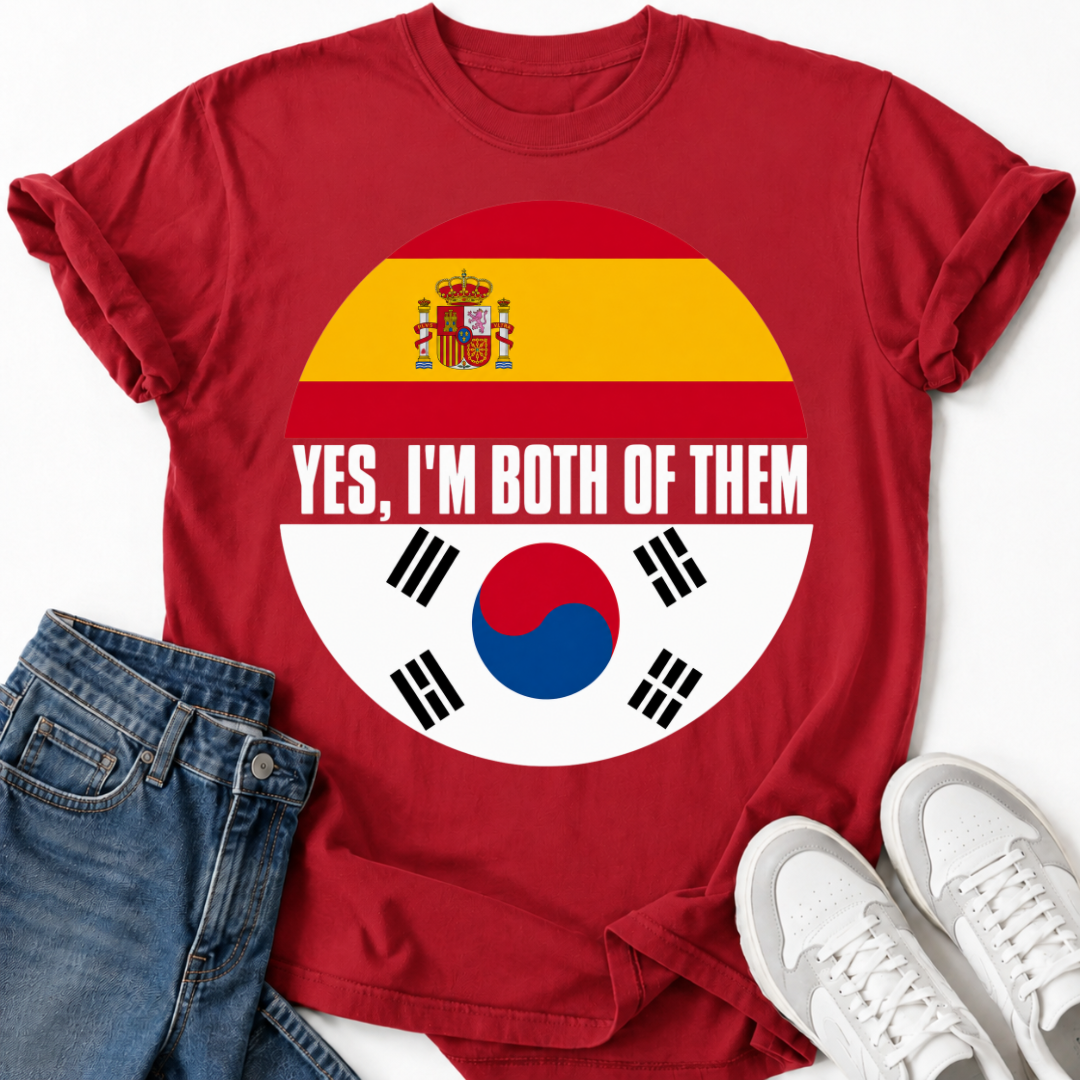 KOREAN SPANISH FLAG T-SHIRT