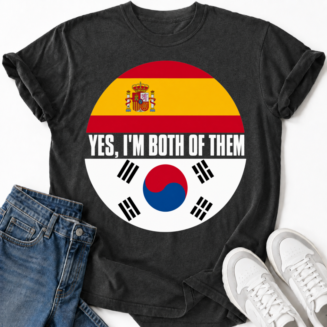 KOREAN SPANISH FLAG T-SHIRT