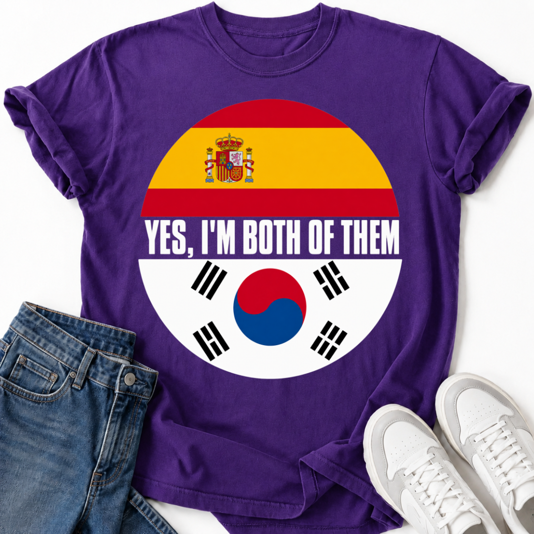 KOREAN SPANISH FLAG T-SHIRT
