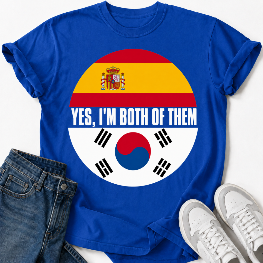 KOREAN SPANISH FLAG T-SHIRT