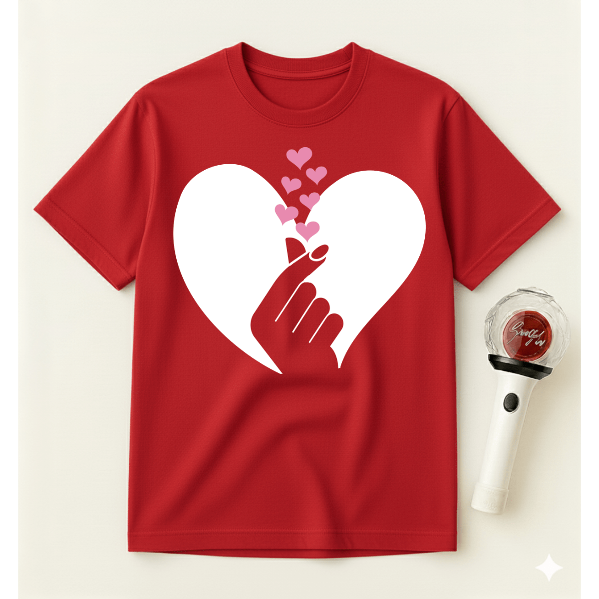 K-POP HEART T-SHIRT