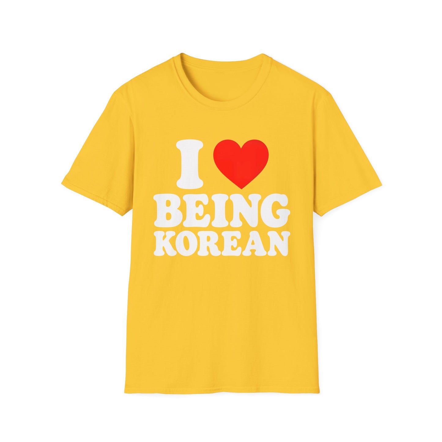 I Love Being Korean T-Shirt — Korean Pride Graphic Tee