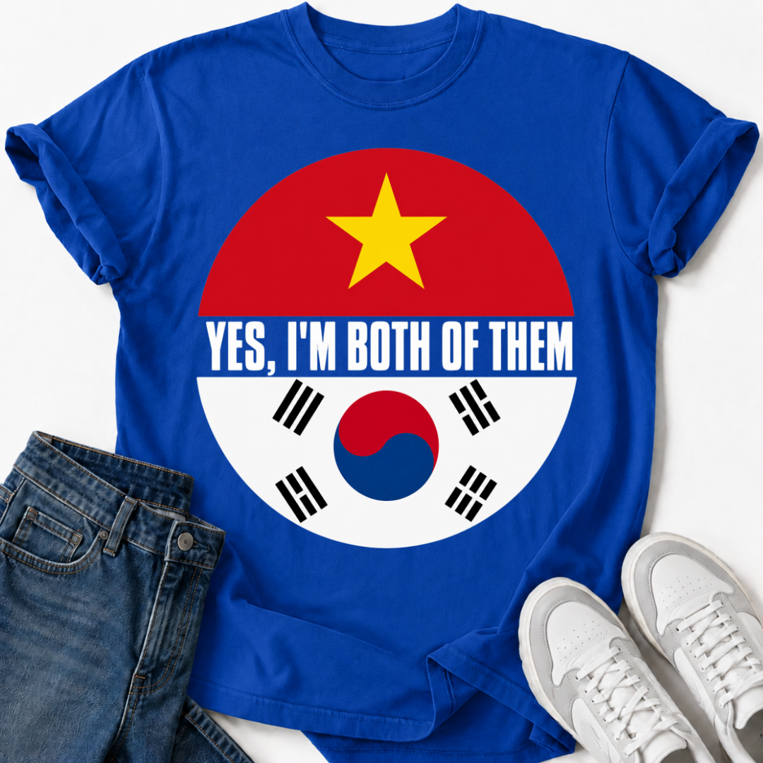 KOREAN VIETNAMESE FLAG T-SHIRT