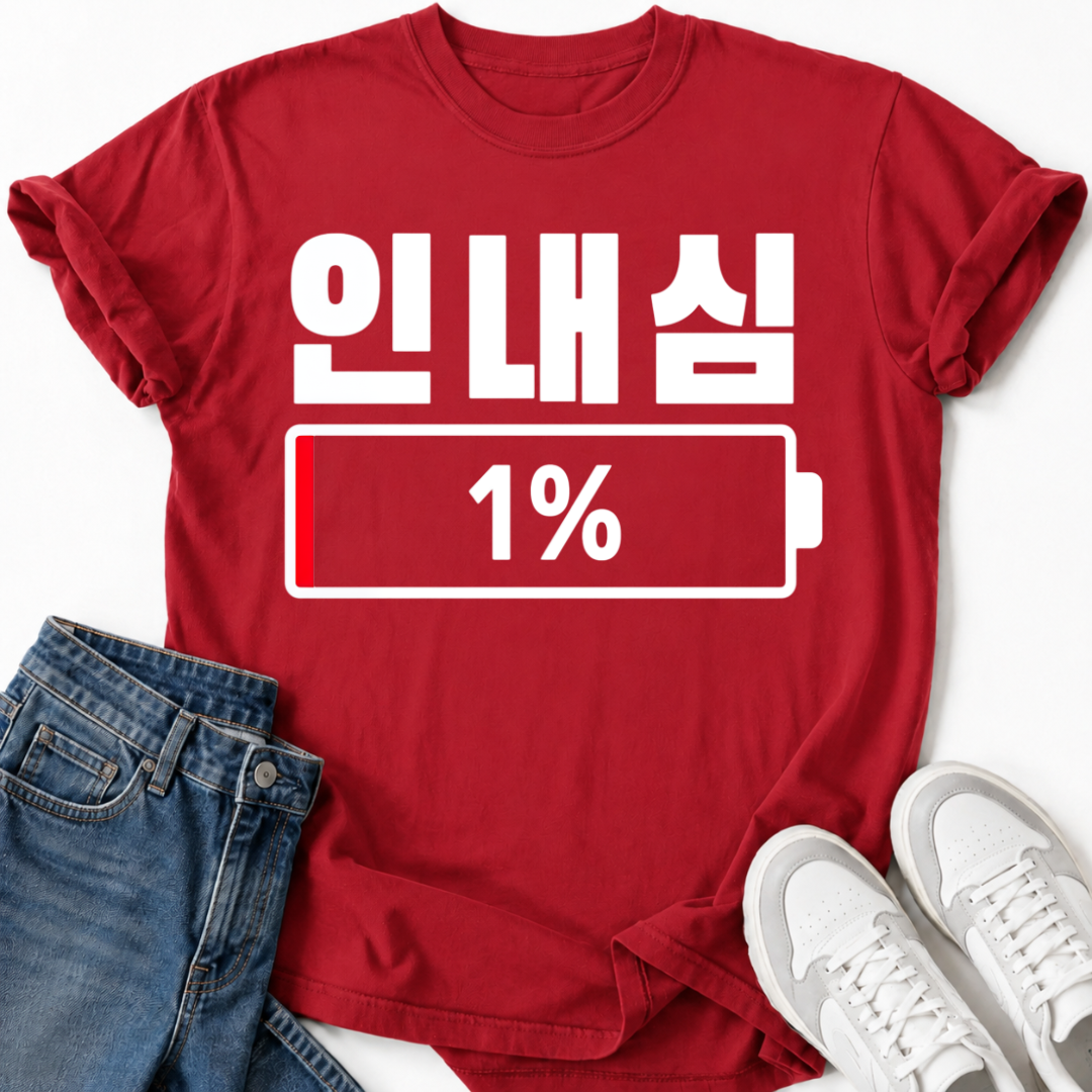 PATIENCE 1% T-SHIRT