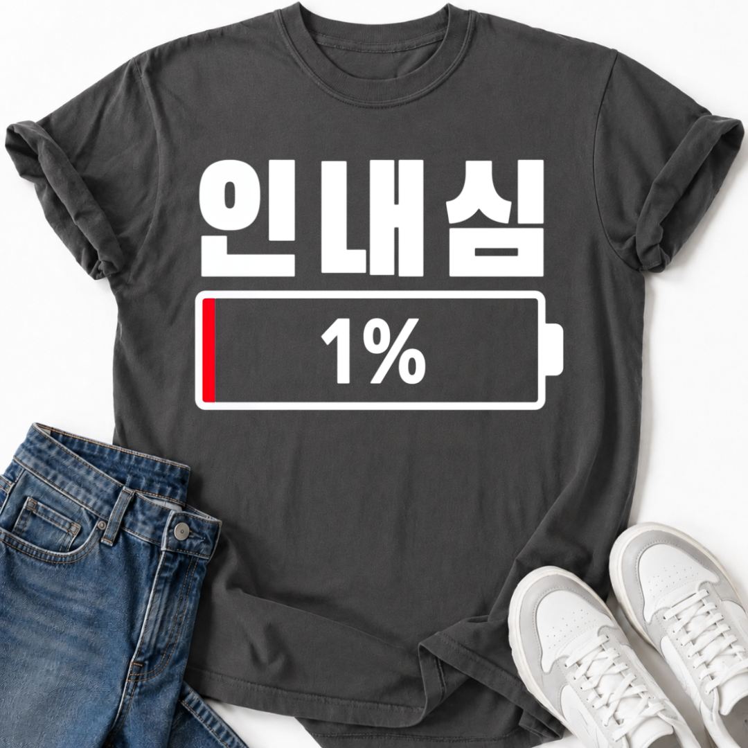 PATIENCE 1% T-SHIRT