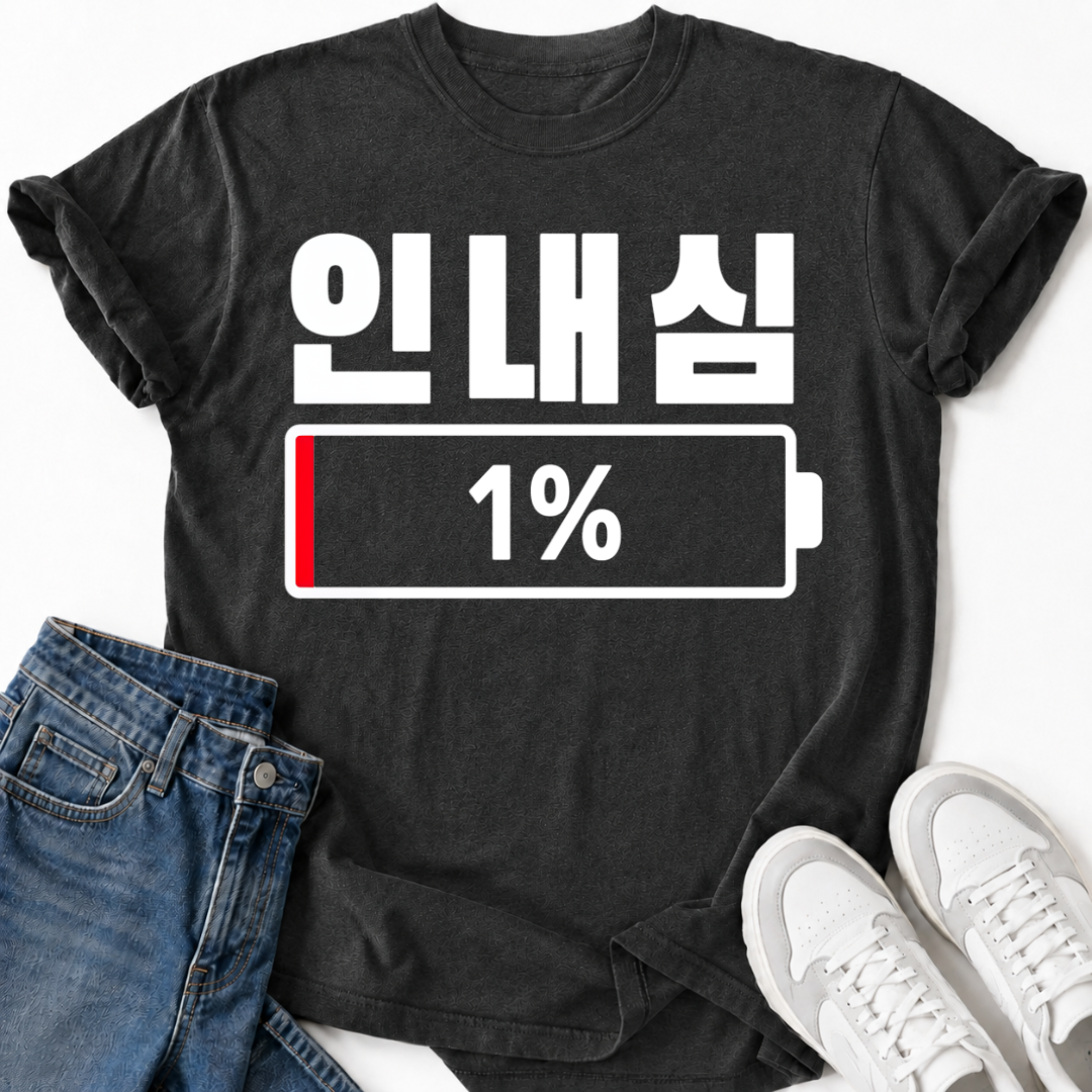 PATIENCE 1% T-SHIRT