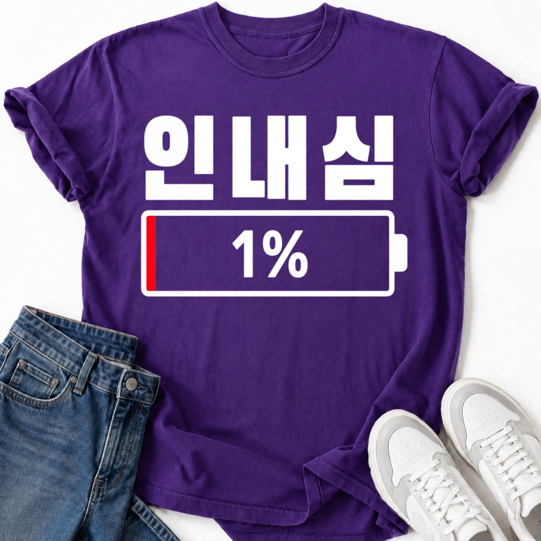 PATIENCE 1% T-SHIRT