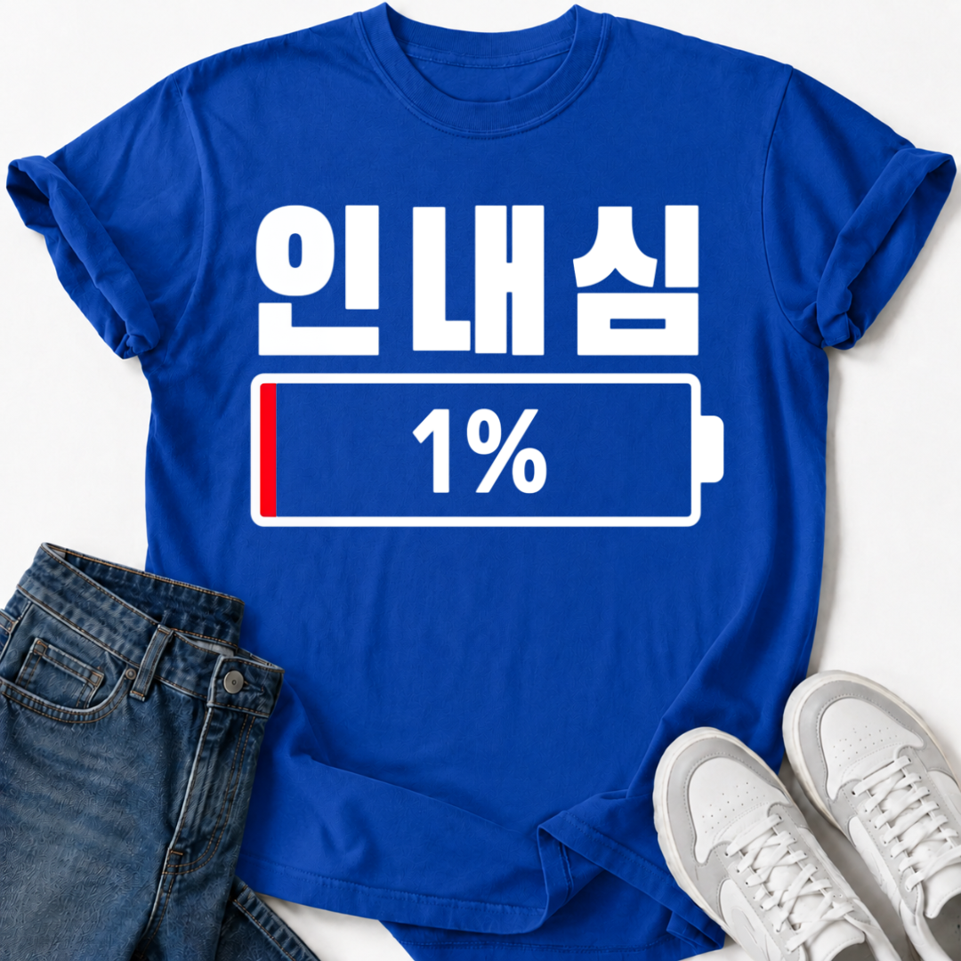 PATIENCE 1% T-SHIRT